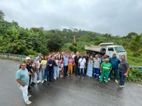 Início da Dragagens no Rio Piraí